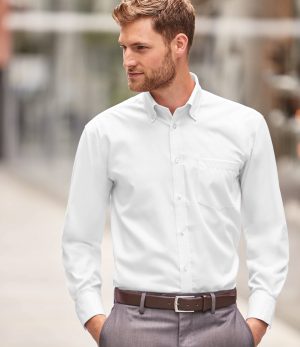 Russell Collection Long Sleeve Ultimate Non-Iron Shirt