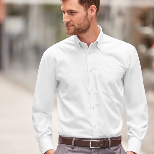 Russell Collection Long Sleeve Ultimate Non-Iron Shirt