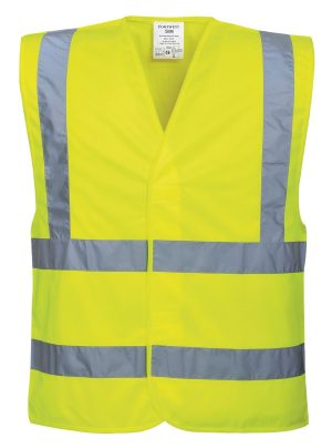 Portwest 2 Band & Brace hi vis vest