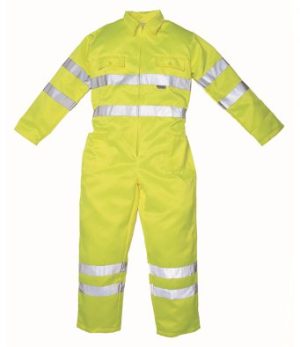Hi-Vis Polycotton Coverall