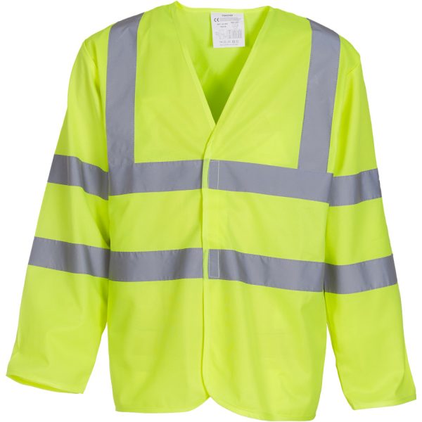 Long sleeve hi vis vest