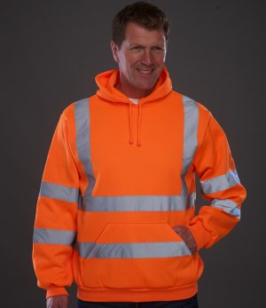 Hi-Vis Pull-Over Hoodie