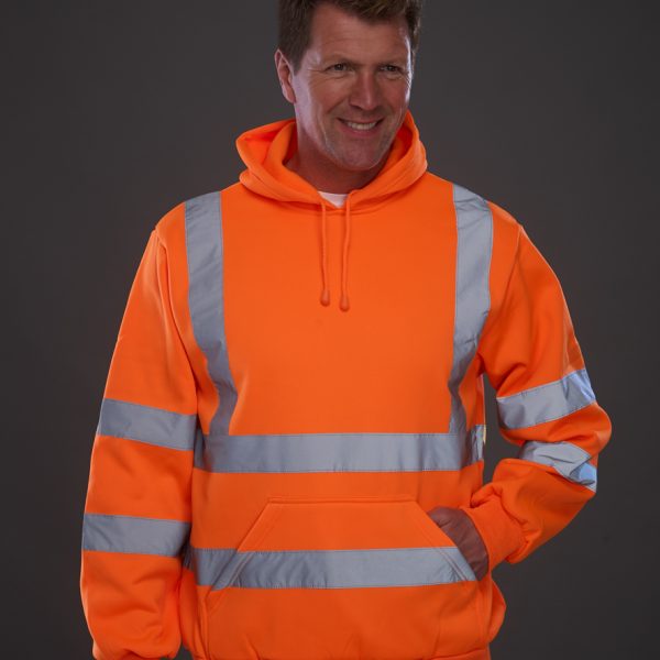 Hi-Vis Pull-Over Hoodie