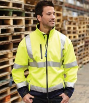 Hi Vis Softshell Jacket