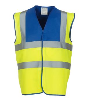 Yoko hi vis vest 2 tone