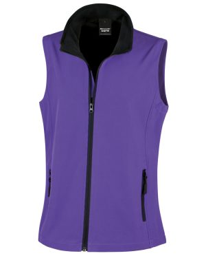 Result Core Ladies Printable Soft Shell Bodywarmer