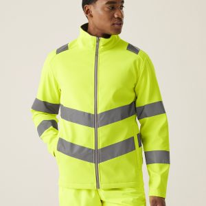 Hi-vis Pro contract Ablaze 2-layer softshell