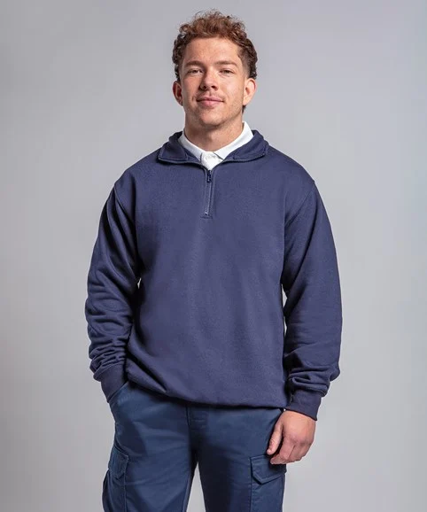 Pro 1/4 Neck Zip Sweatshirt