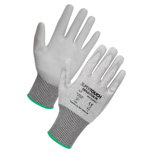 Supertouch Deflector PE Cut Level E PU Gloves