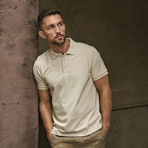 Tee Jays Luxury Stretch polo shirt — long-fibre cotton with elastane