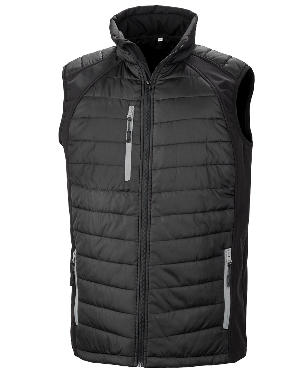 Compass padded softshell gilet - Image 3