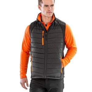 Compass padded softshell gilet