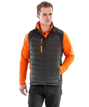 Compass padded softshell gilet