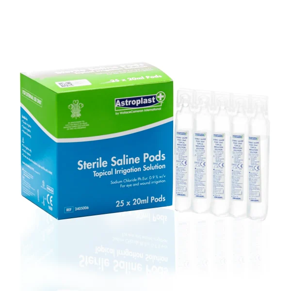 Eye Wash Pods Sterile Saline 20ml (25 x 20ML)
