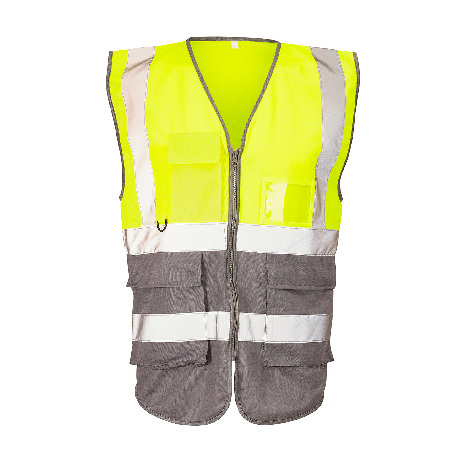 Hi Vis Yellow 2 Tone Executive Vest