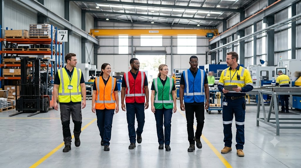 hi vis vest colours