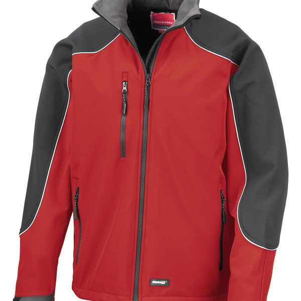 Hooded softshell jacket