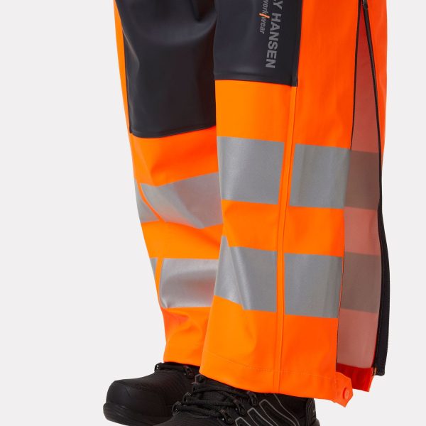 Helly Hansen Alna 2.0 high visibility rain bib trousers
