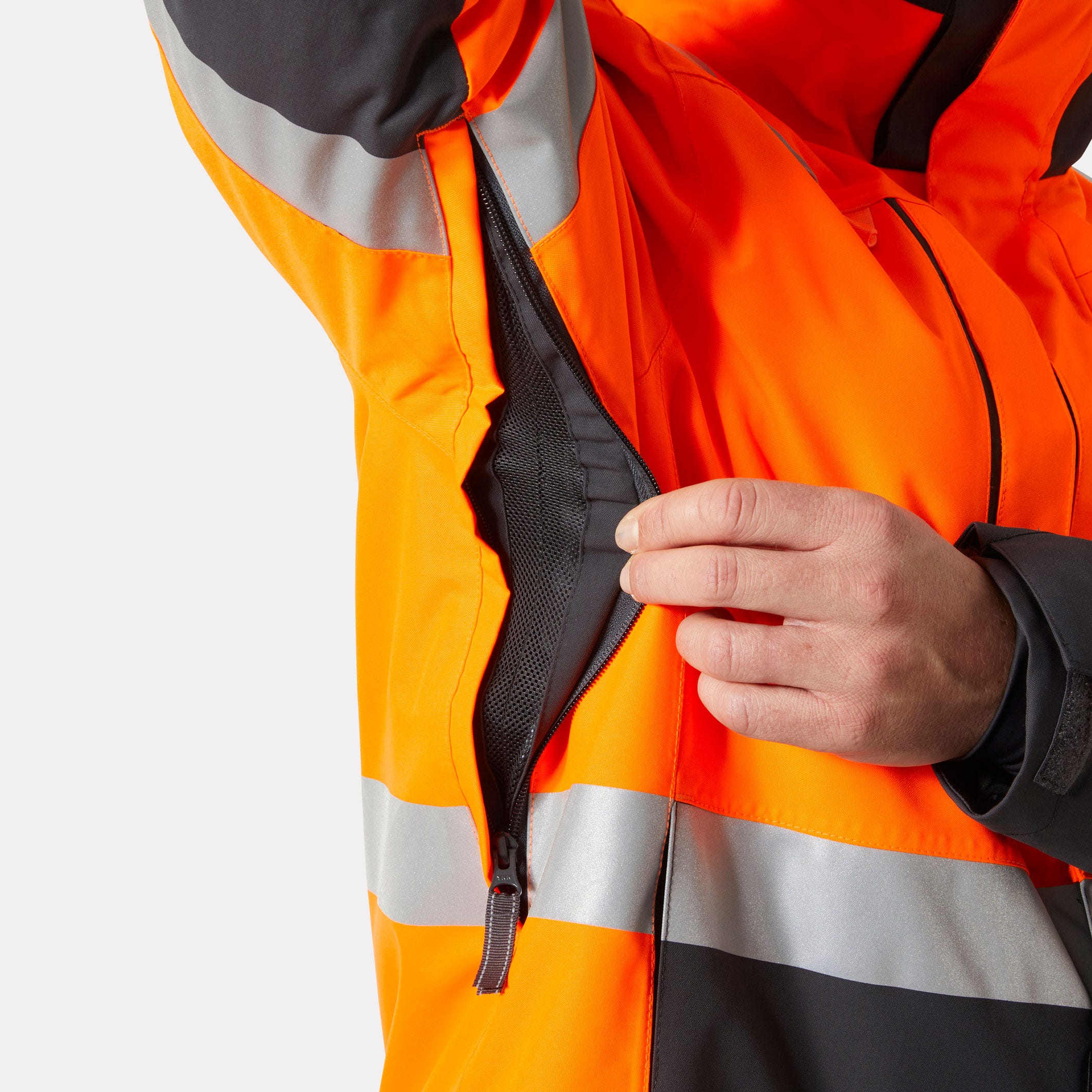 Helly Hansen Alna 2.0 high visibility winter insulated parka - Image 5