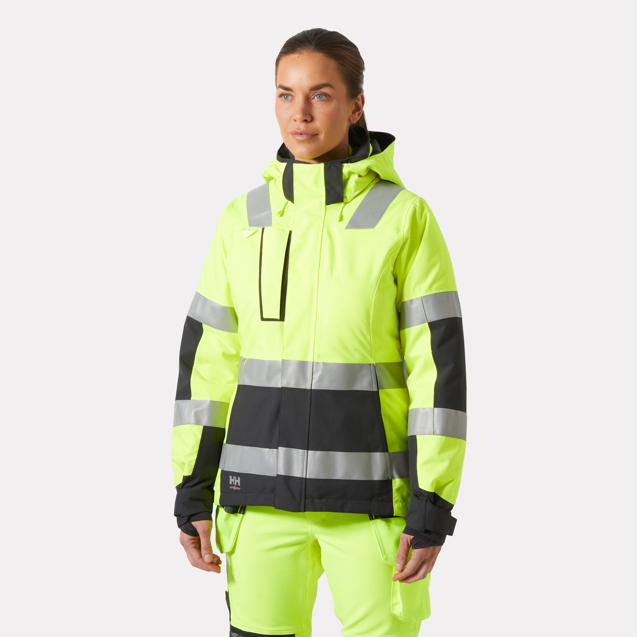 Helly Hansen Women's Alna 2.0 high visibility winter insulated jacket - Image 9