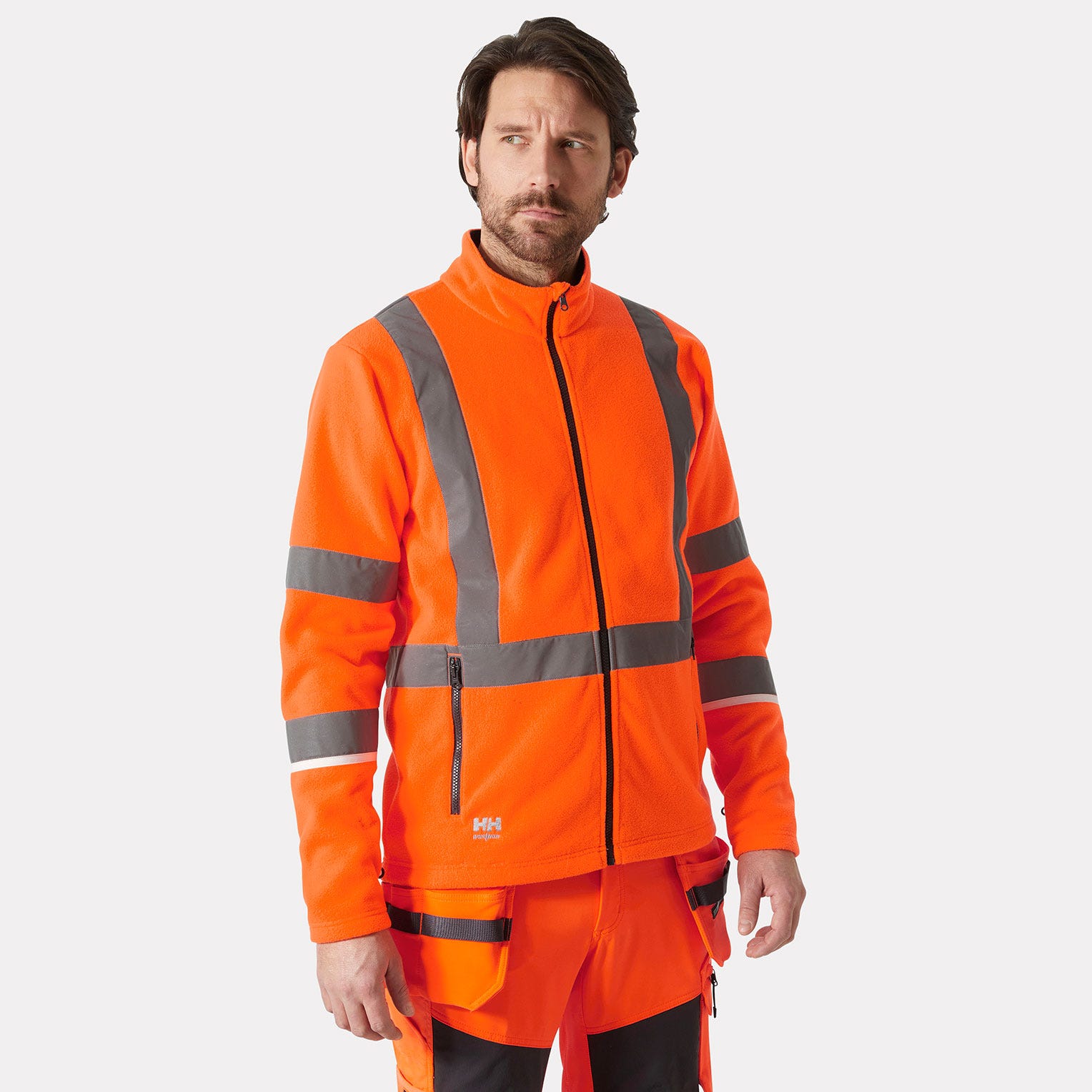 Helly Hansen UC-ME high visibility fleece jacket - Image 8