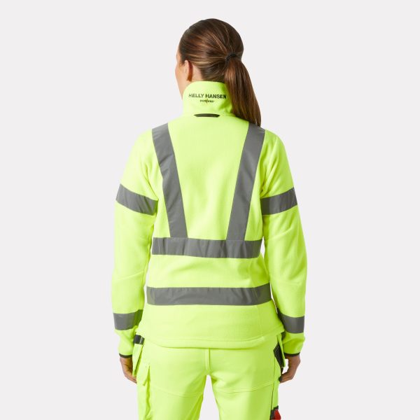 Helly Hansen Women's Alna 2.0 high visibility fleece jacket