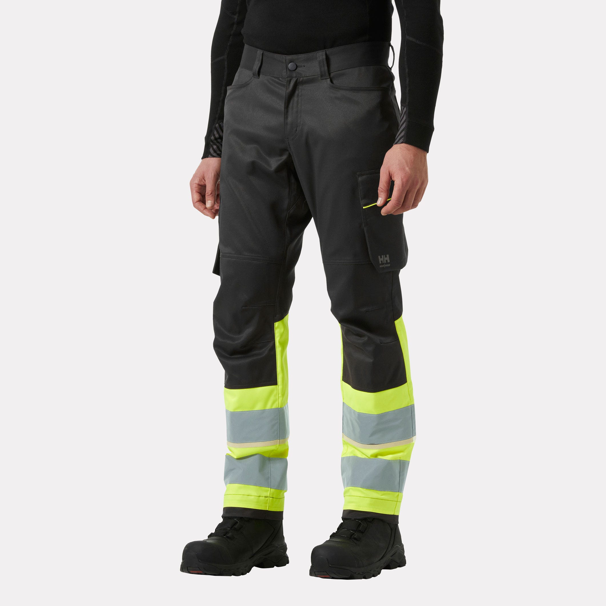 Helly Hansen UC-ME high visibility work trousers class 1 - Image 2
