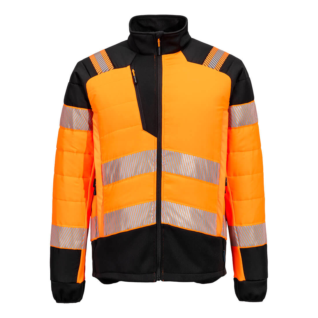 Portwest PW3 Hi-Vis Hybrid Baffle Jacket